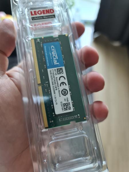 Crucial 16GB 2666mhz