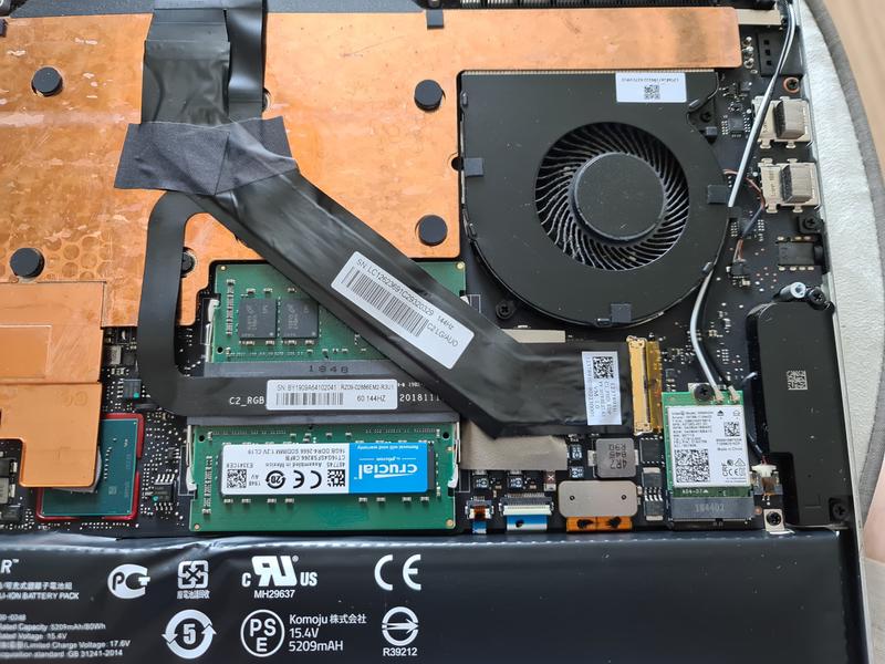 Installed new RAM!