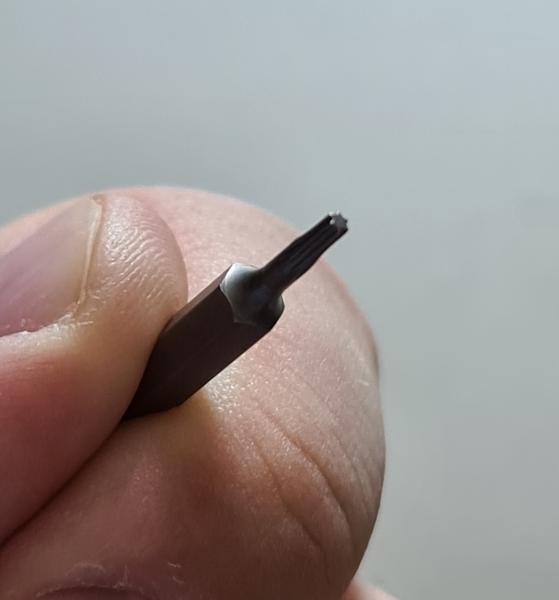 Torx screw bit